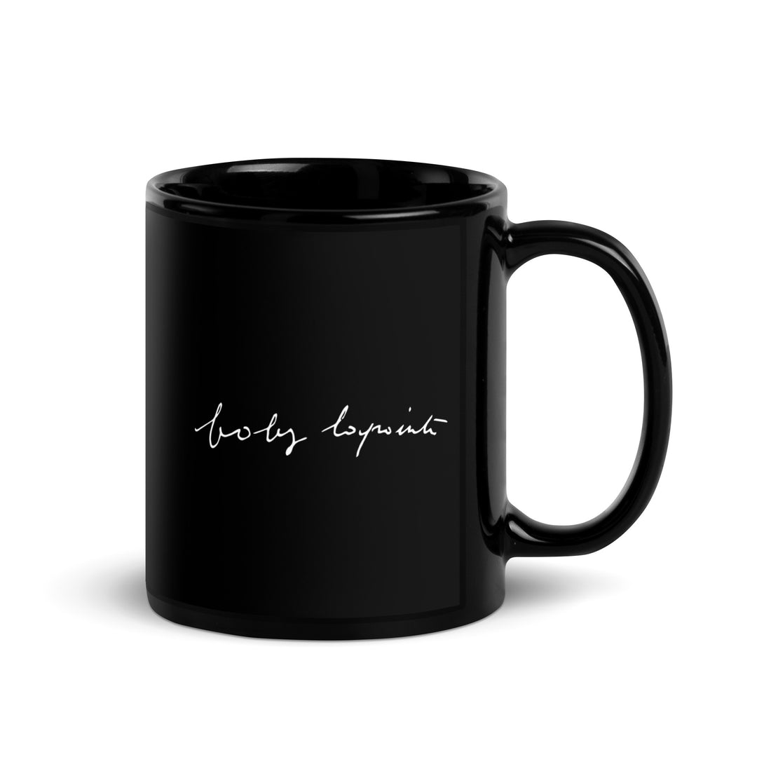 Signature Boby Lapointe - Pro - Mug brillant noir
