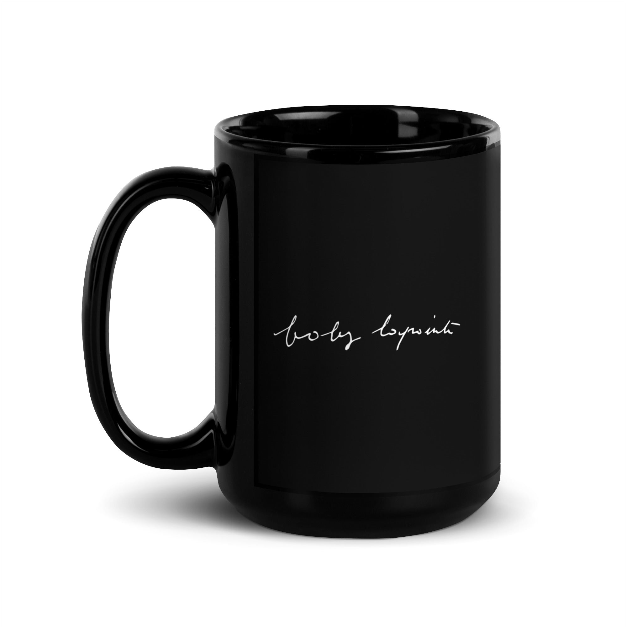 Signature Boby Lapointe - Pro - Mug brillant noir