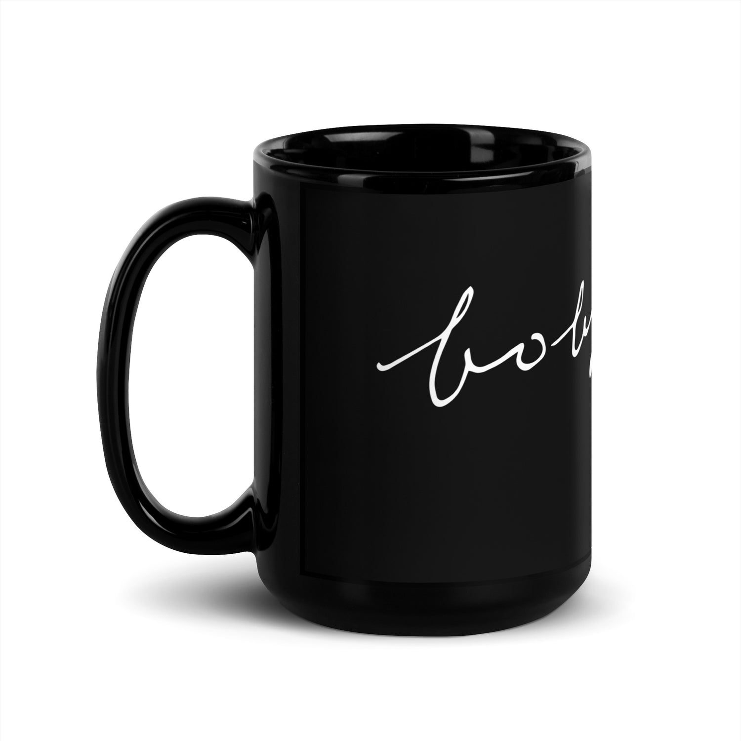 Signature Boby Lapointe + Asso - Pro - Mug brillant noir