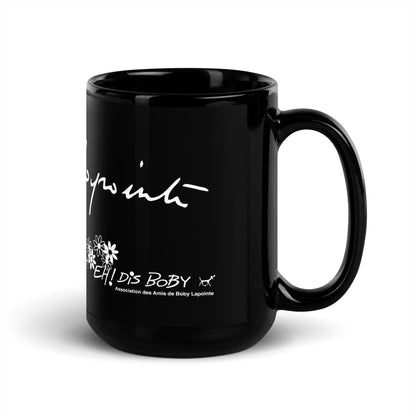 Signature Boby Lapointe + Asso - Pro - Mug brillant noir