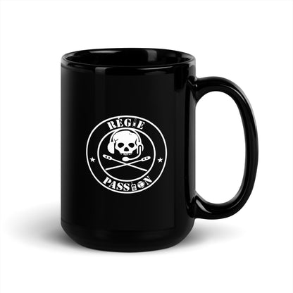 Régie Passion - Mug brillant noir