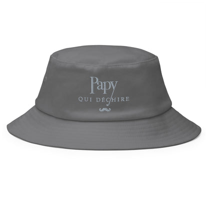 Papy qui déchire - Bob Old School - Brodé