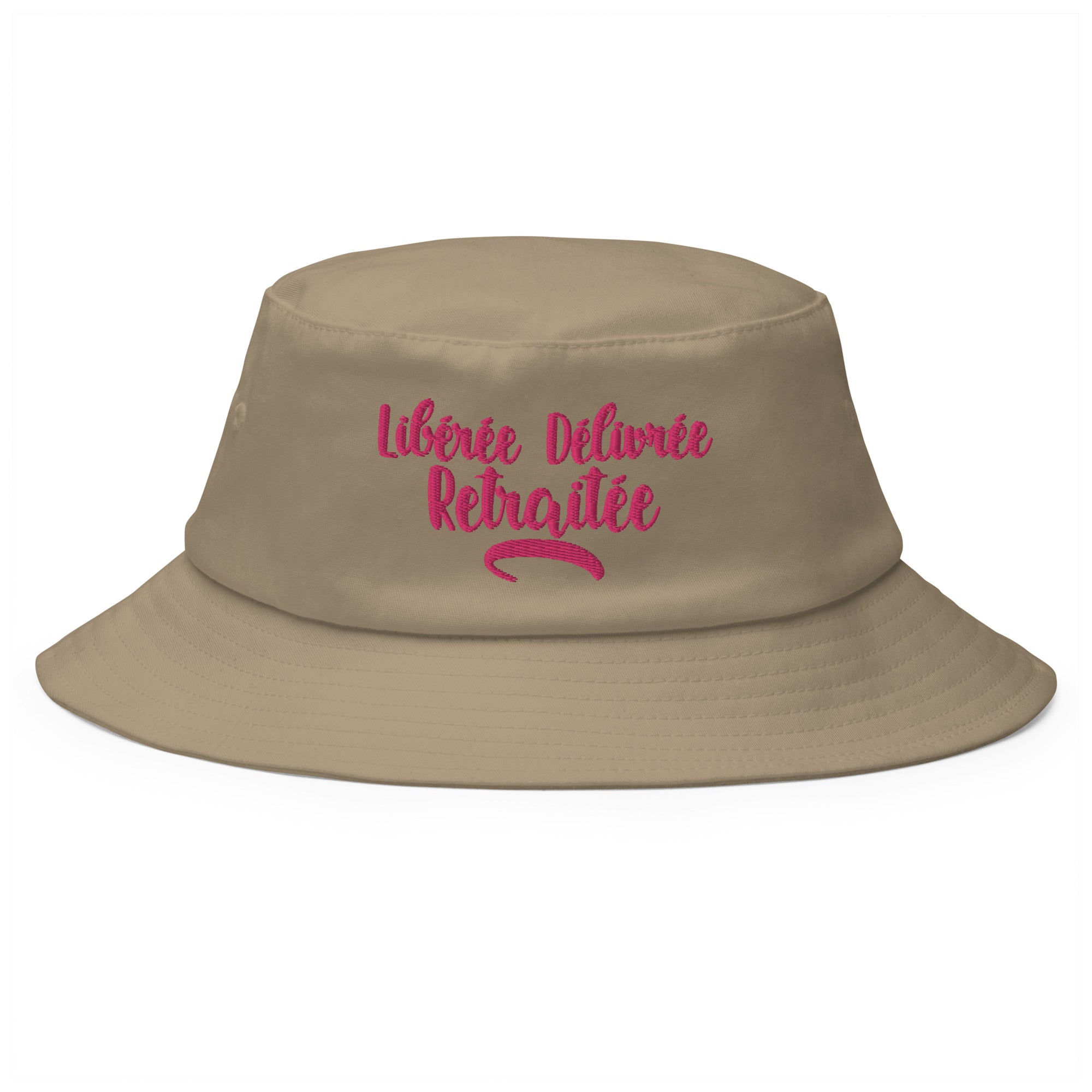 Libérée délivrée retraitée - Bob Old School - Brodé