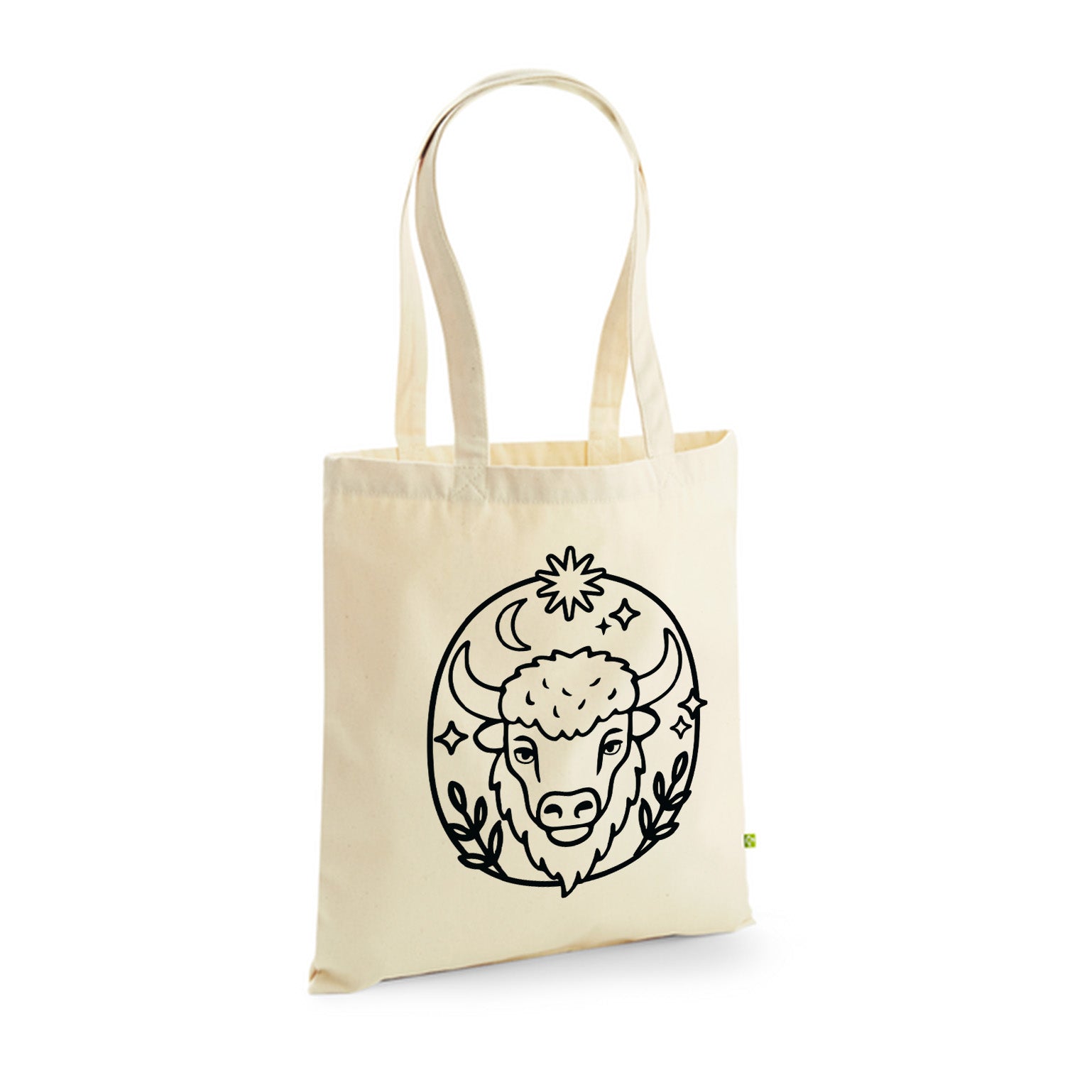 Buffle - Ma Carpette - Tote Bag en coton bio à piquer