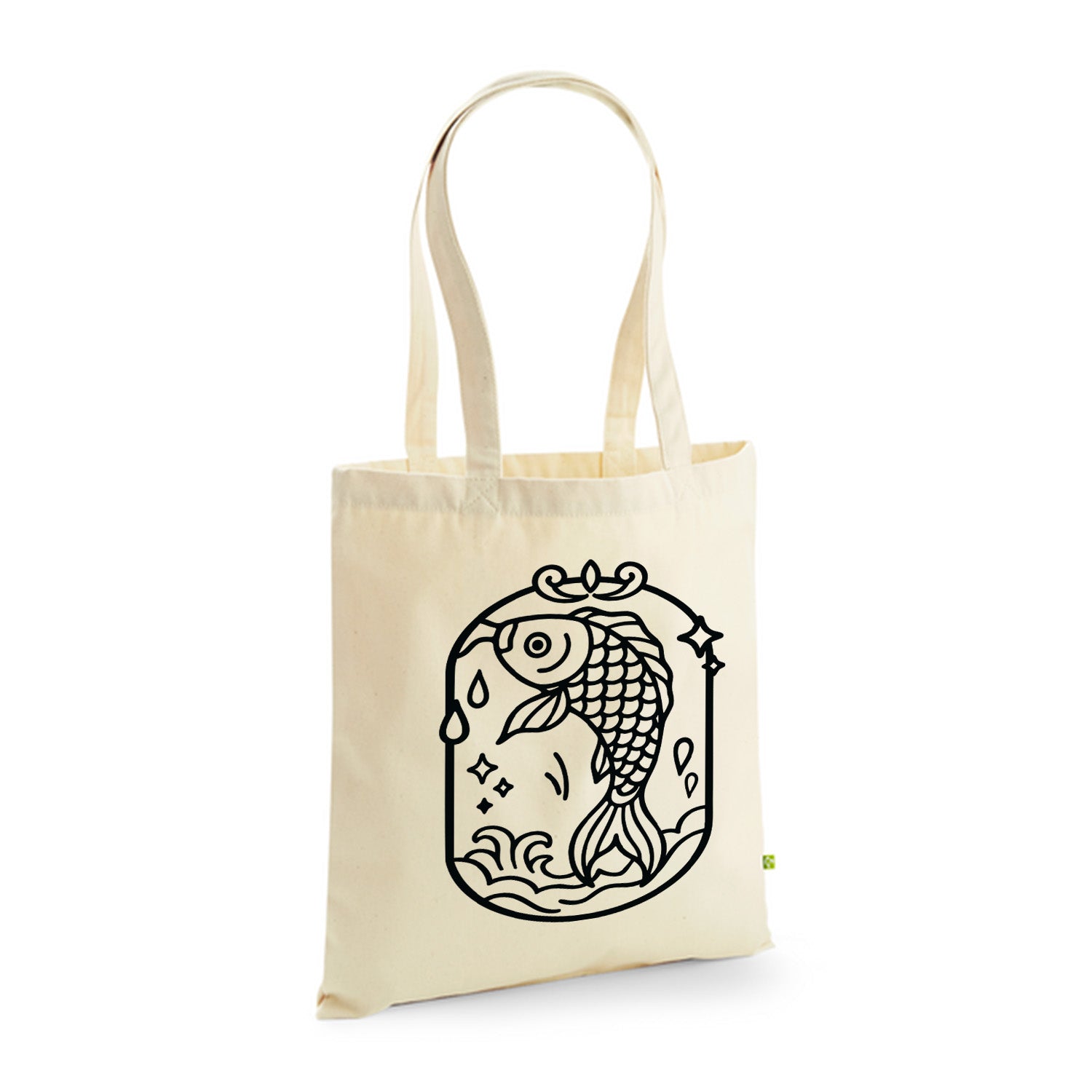 Carpe - Ma Carpette - Tote Bag en coton bio à piquer