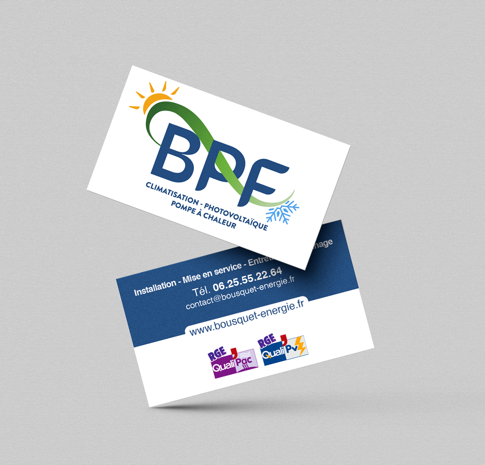 BPF - Carte de visite 85x54mm