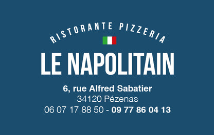 Le Napolitain - Carte de visite - haut de gamme