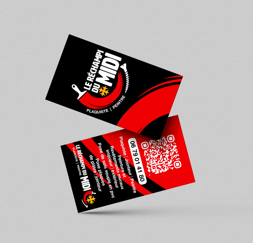 Le Rechampi du Midi - Carte de visite 85x54mm entrée de gamme