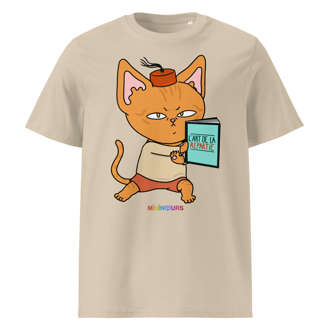 Chachat - Mininours - T-shirt unisexe en coton biologique