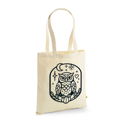 Chouette - Ma Carpette - Tote Bag en coton bio à piquer