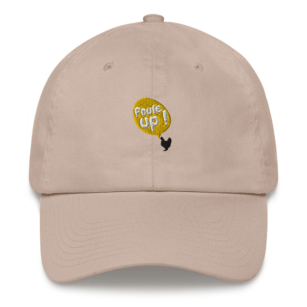 Poule up - Casquette de Baseball - Brodée