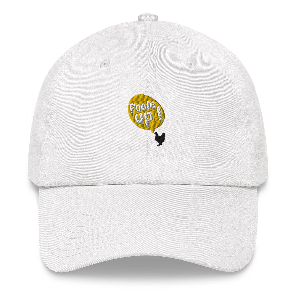 Poule up - Casquette de Baseball - Brodée