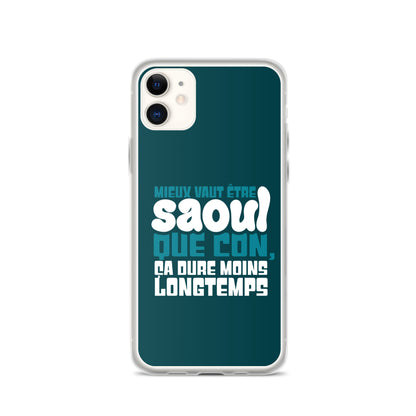 Saoul ça dure moins longtemps - Coque pour iPhone®