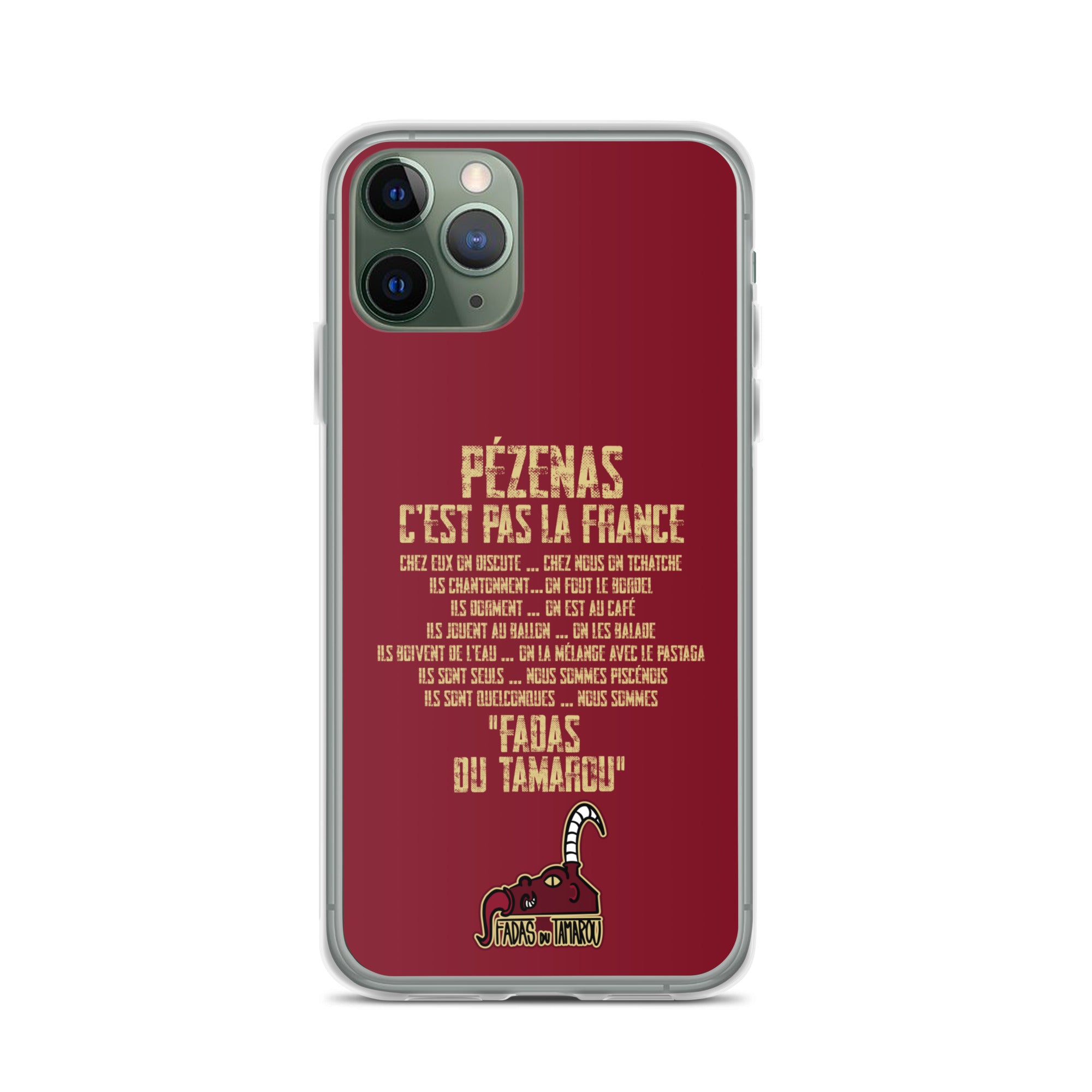 Fadas du Tamarou - Coque pour iPhone® rouge