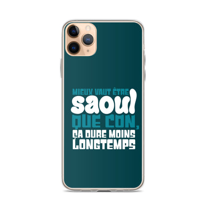 Saoul ça dure moins longtemps - Coque pour iPhone®