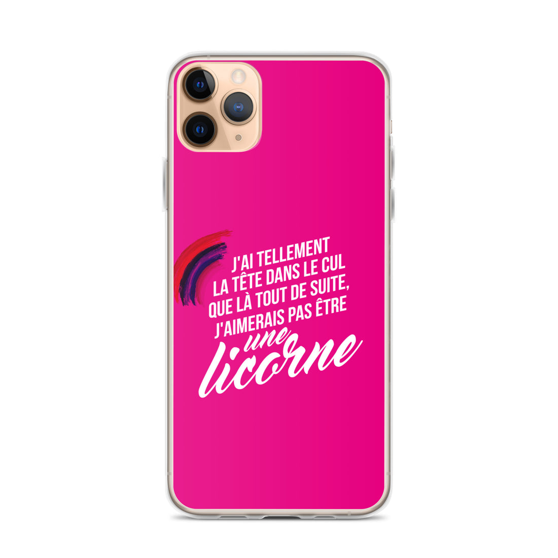 Licorne dans le cul - Coque pour iPhone®