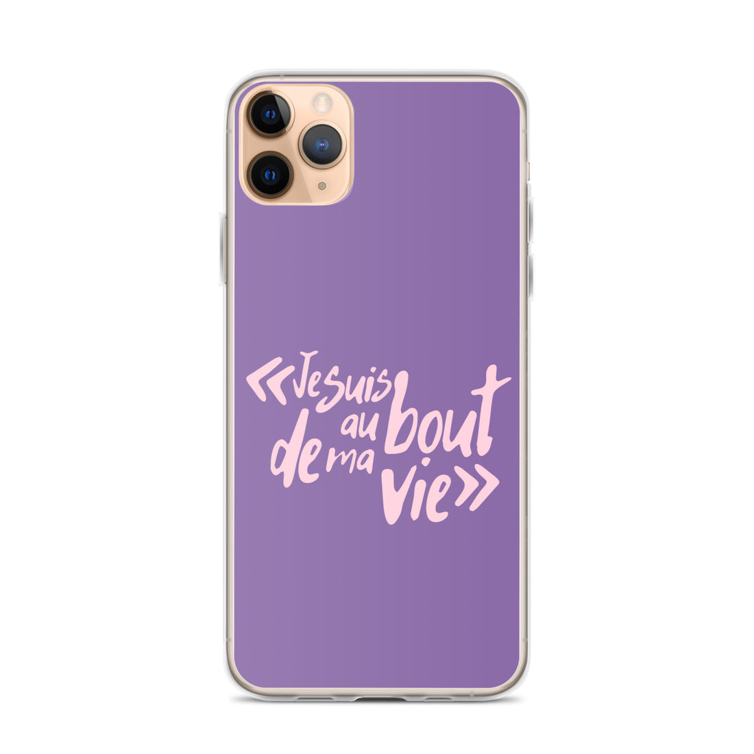 Je suis au bout de ma vie - Coque pour iPhone®