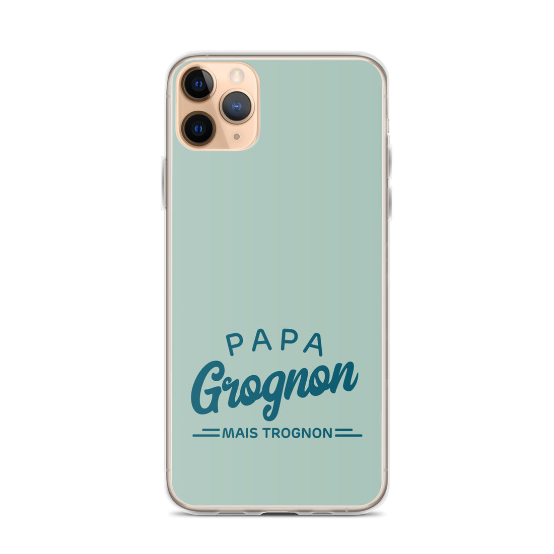 Papa grognon mais trognon - Coque pour iPhone®