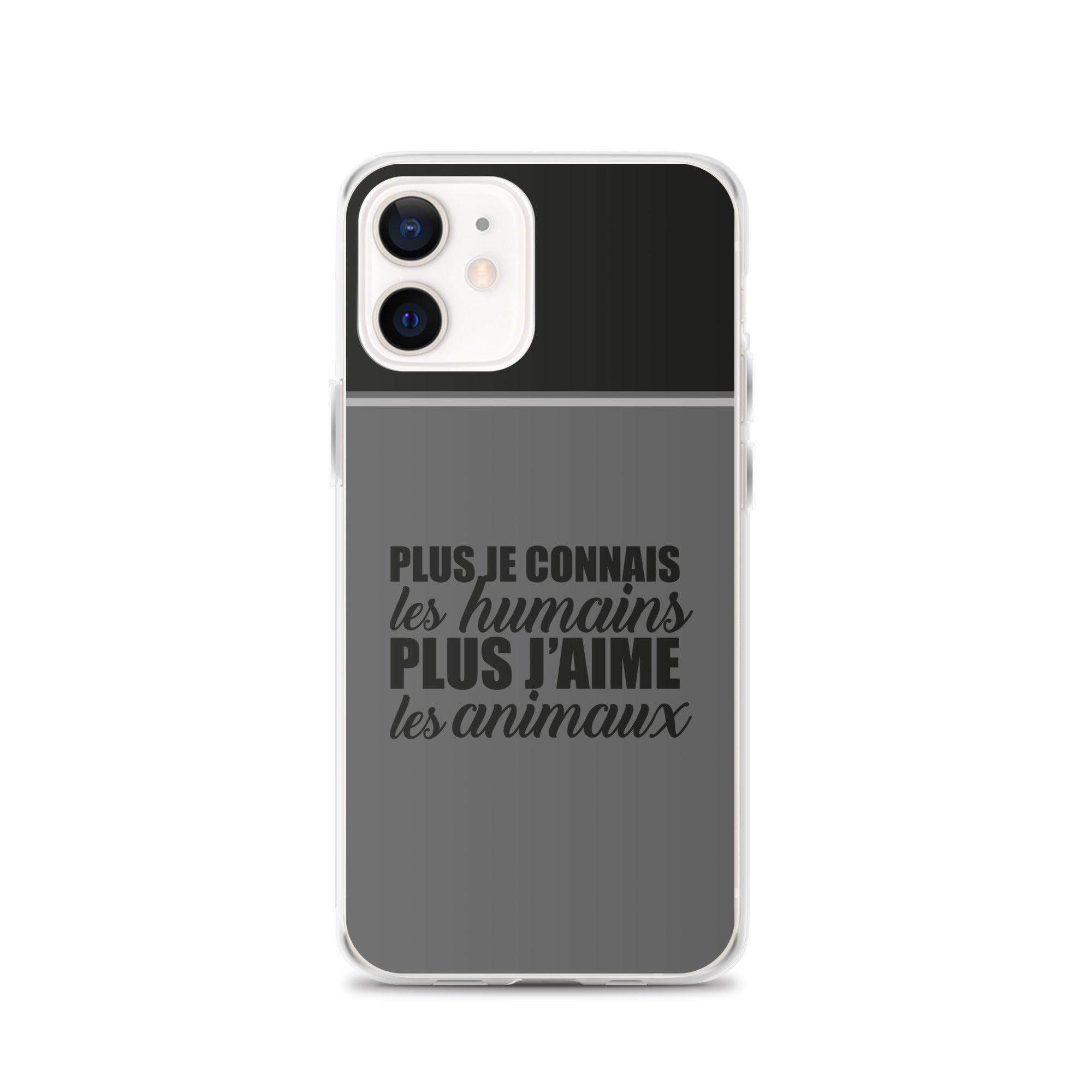 Plus je connais les humains - Coque pour iPhone®