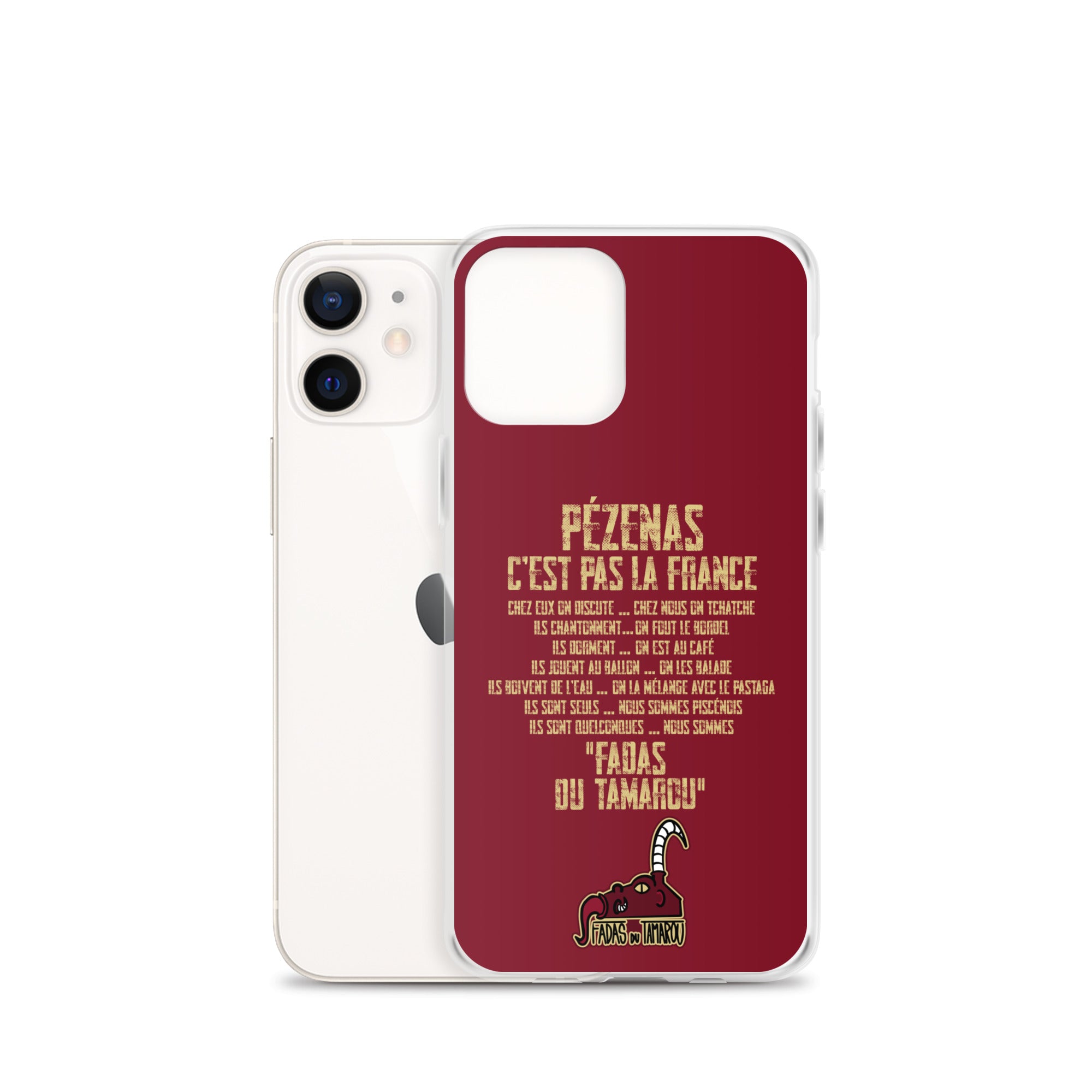 Fadas du Tamarou - Coque pour iPhone® rouge