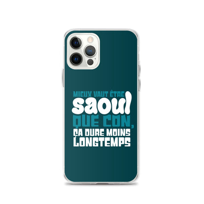 Saoul ça dure moins longtemps - Coque pour iPhone®