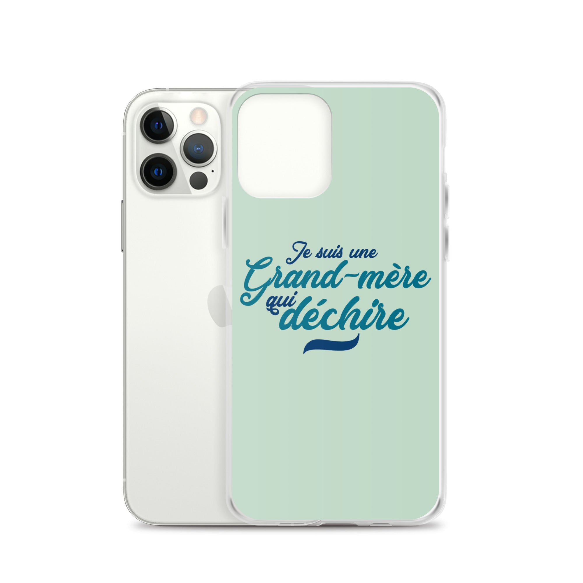 Grand-mère qui déchire - Coque pour iPhone®
