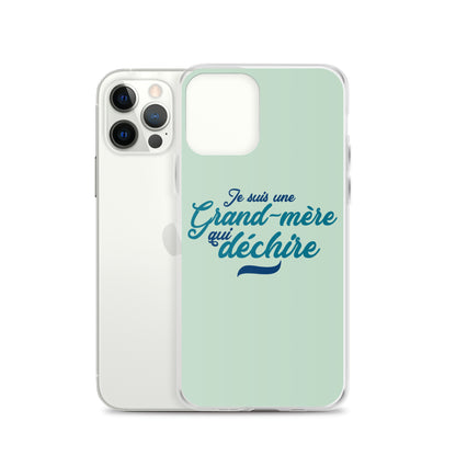 Grand-mère qui déchire - Coque pour iPhone®