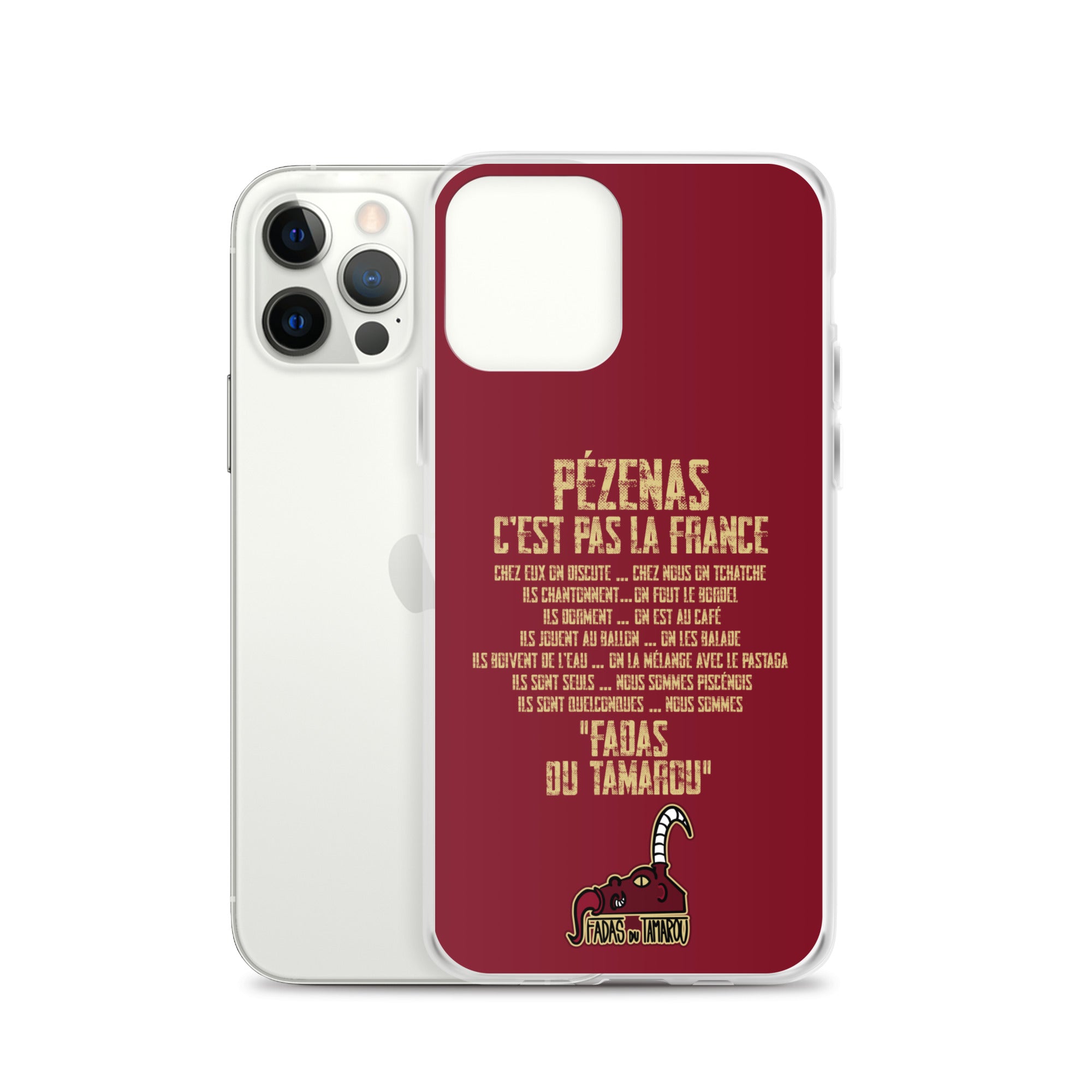 Fadas du Tamarou - Coque pour iPhone® rouge