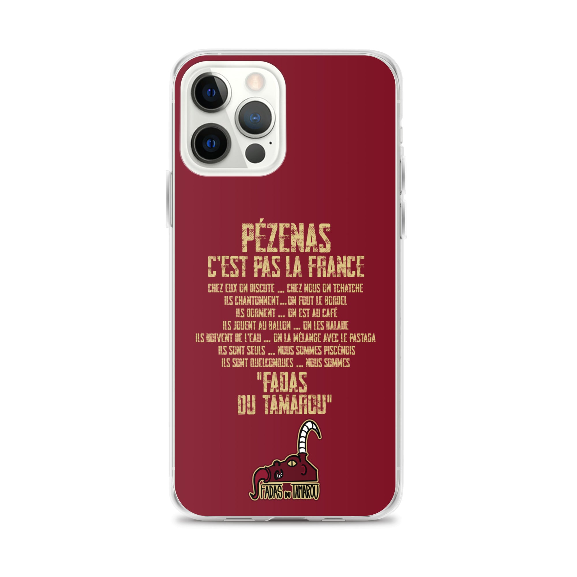 Fadas du Tamarou - Coque pour iPhone® rouge
