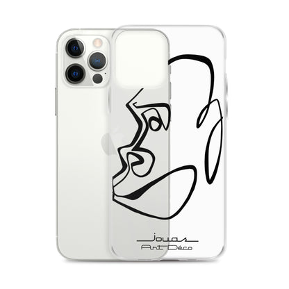 Gorille Nicolas Jouas - Coque pour iPhone®