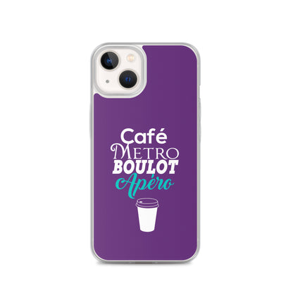 Café Métro Boulot Apéro -  Coque pour iPhone®
