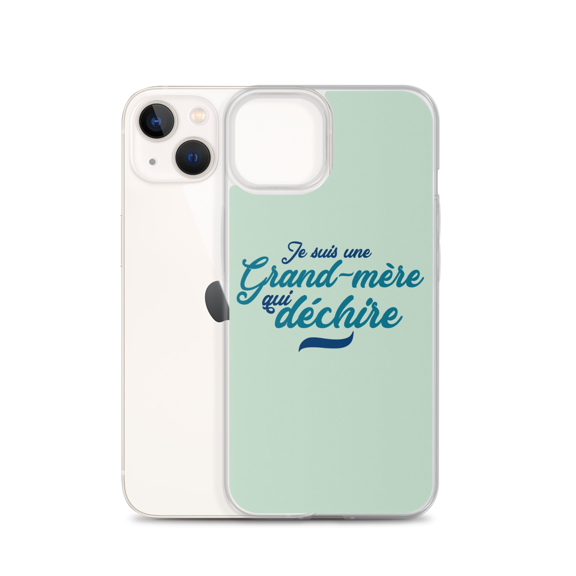 Grand-mère qui déchire - Coque pour iPhone®