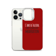 L'abus d'alcool - Coque pour iPhone®