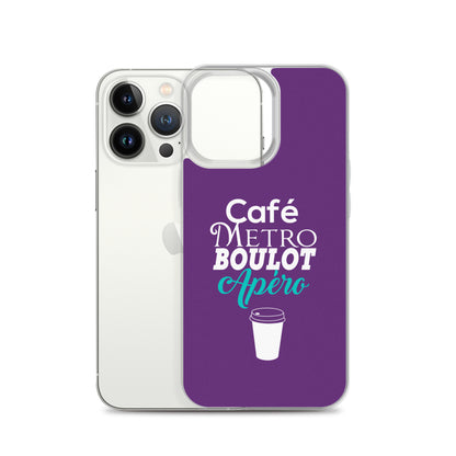 Café Métro Boulot Apéro -  Coque pour iPhone®