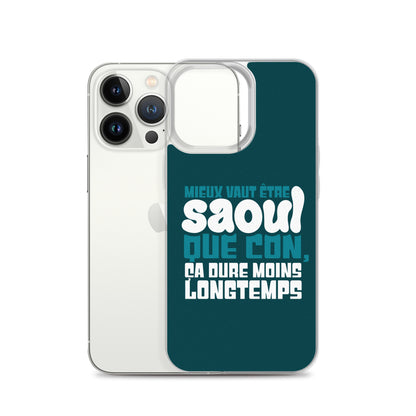 Saoul ça dure moins longtemps - Coque pour iPhone®