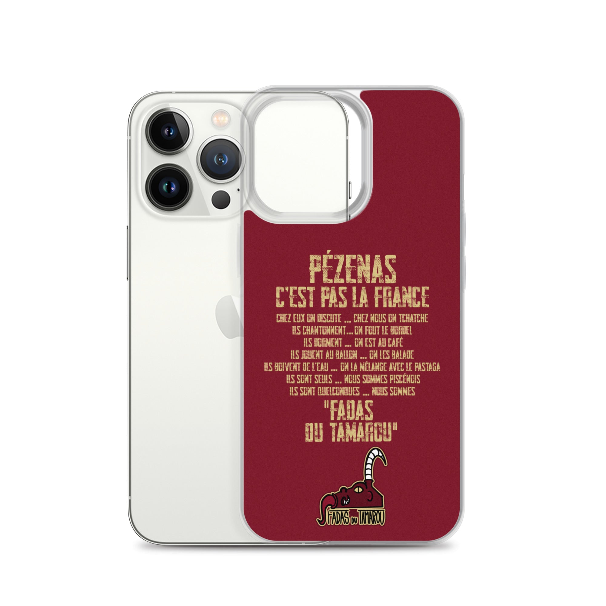 Fadas du Tamarou - Coque pour iPhone® rouge