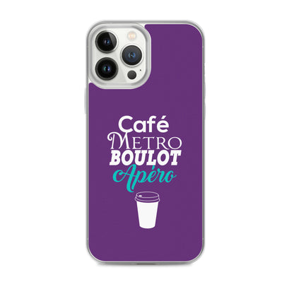 Café Métro Boulot Apéro -  Coque pour iPhone®