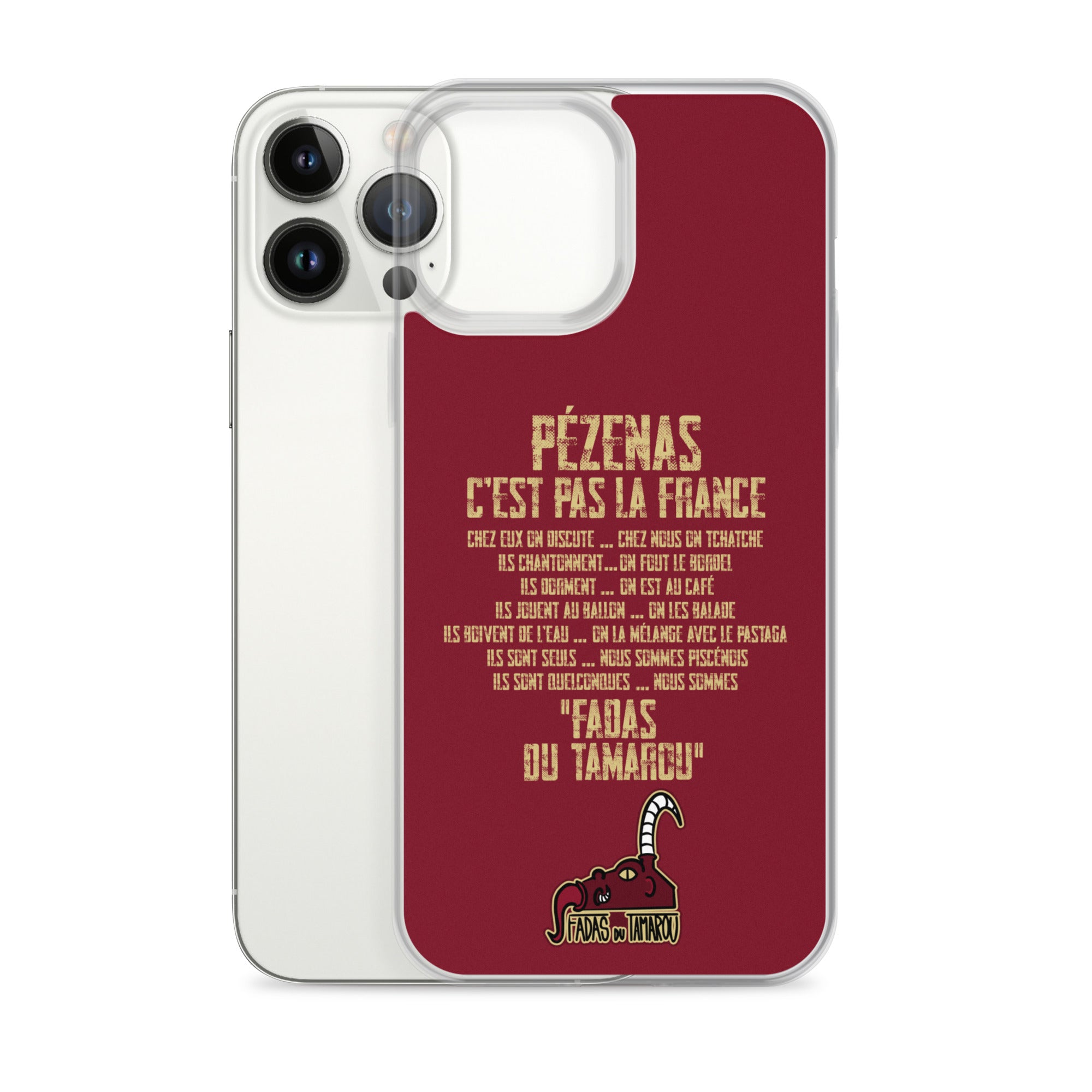 Fadas du Tamarou - Coque pour iPhone® rouge