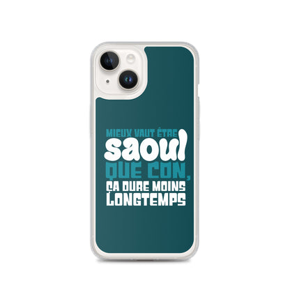 Saoul ça dure moins longtemps - Coque pour iPhone®