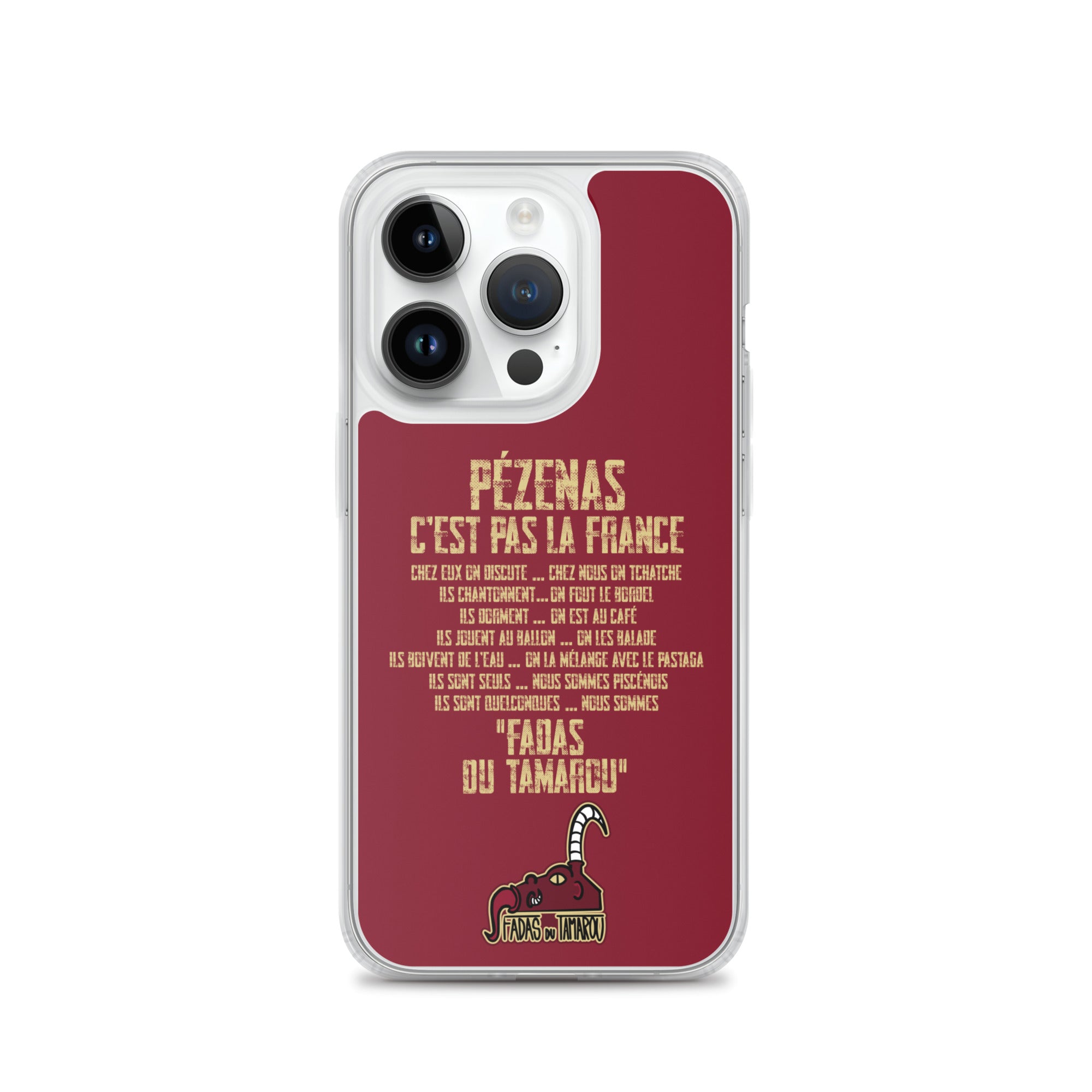 Fadas du Tamarou - Coque pour iPhone® rouge