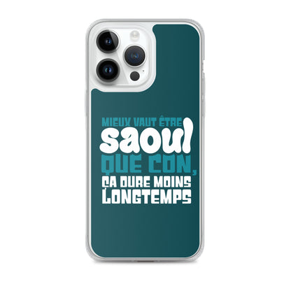 Saoul ça dure moins longtemps - Coque pour iPhone®