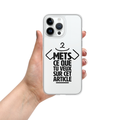 Coque iPhone personnalisable