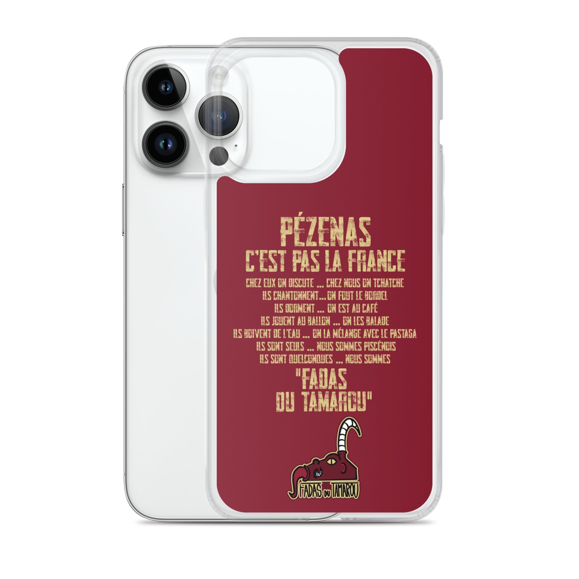 Fadas du Tamarou - Coque pour iPhone® rouge