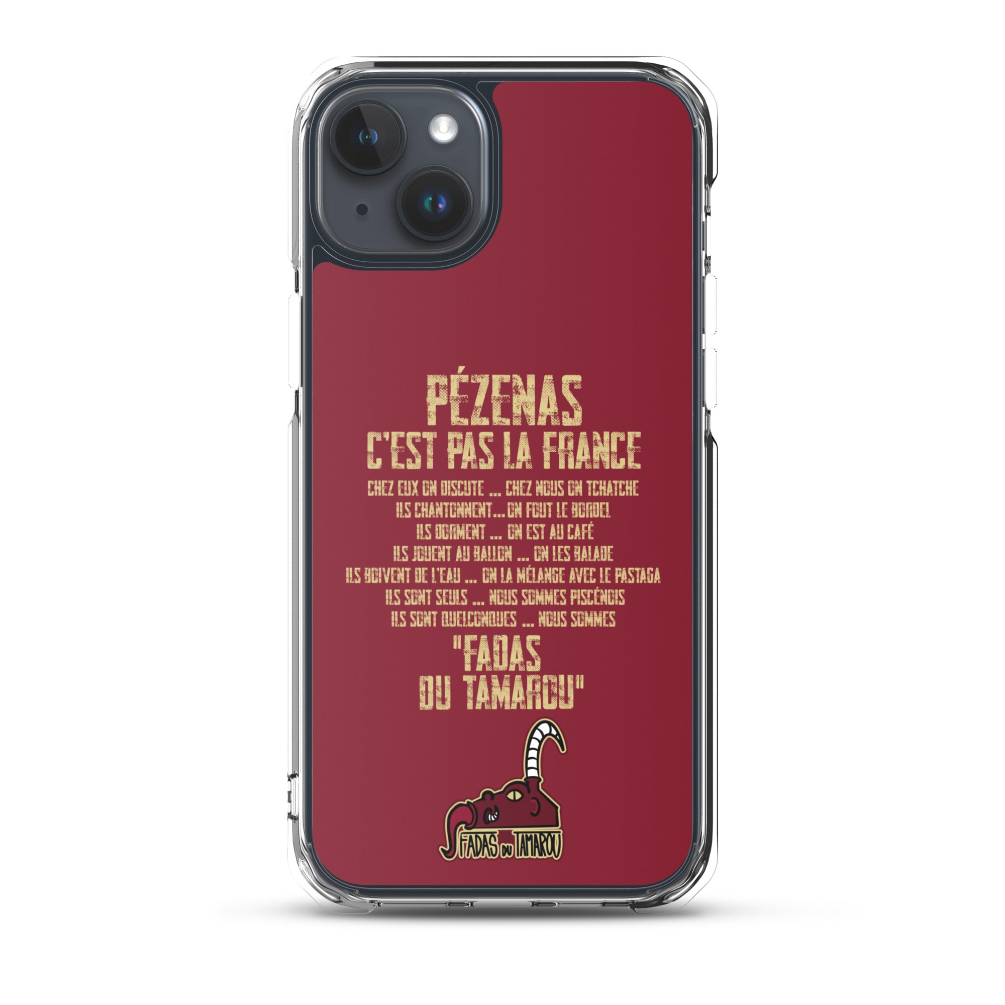 Fadas du Tamarou - Coque pour iPhone® rouge