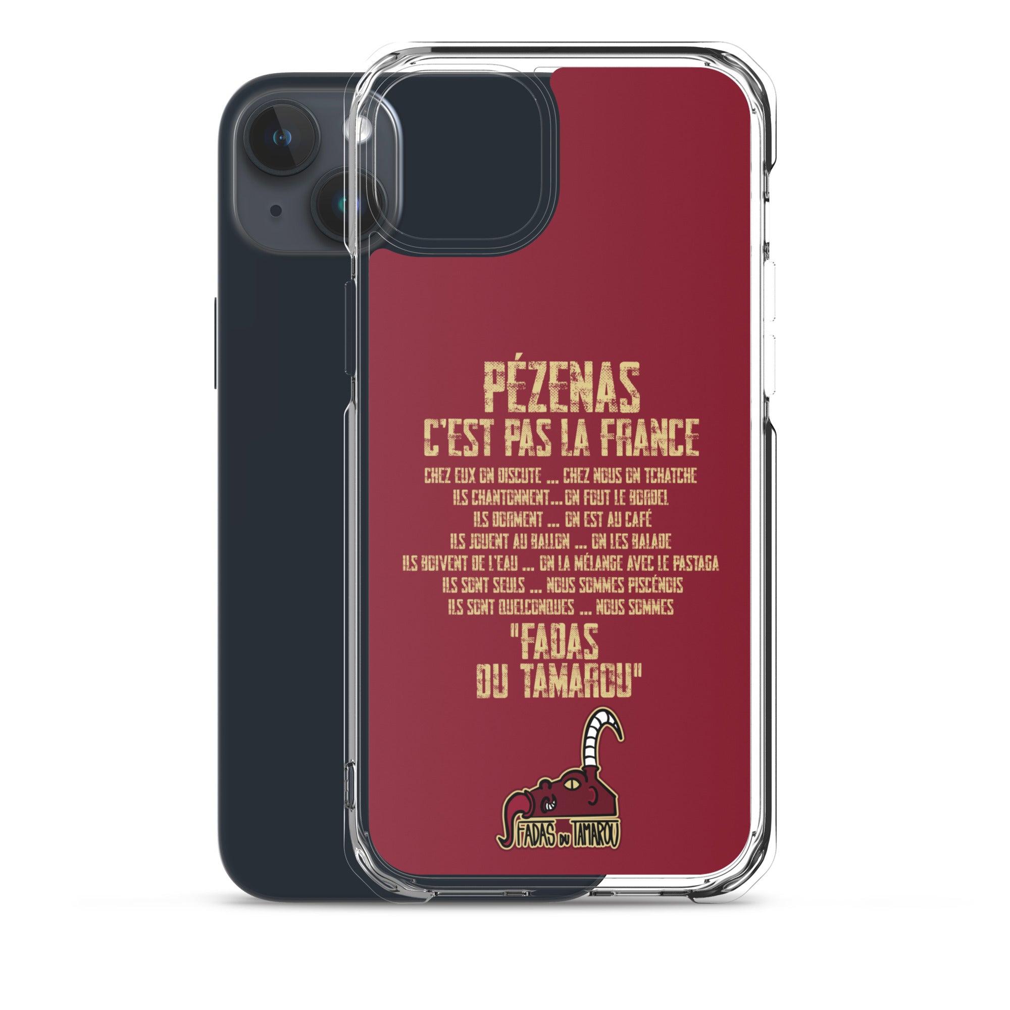 Fadas du Tamarou - Coque pour iPhone® rouge