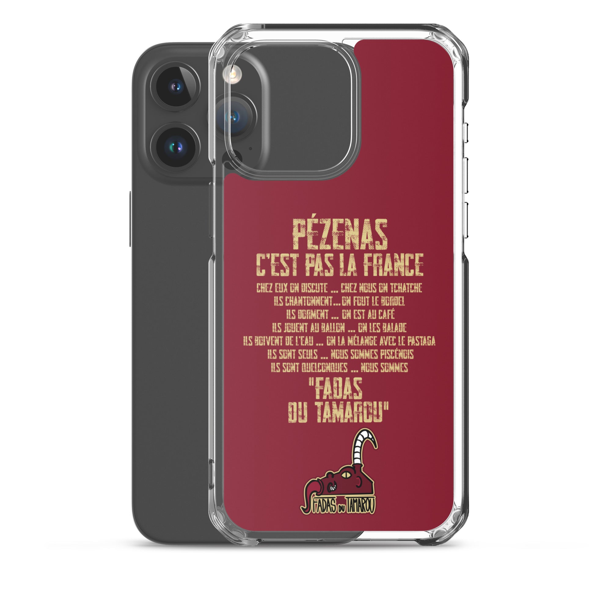 Fadas du Tamarou - Coque pour iPhone® rouge