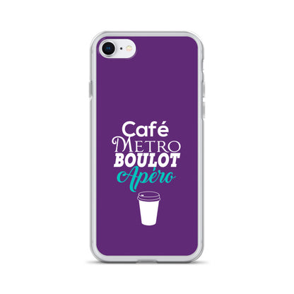 Café Métro Boulot Apéro -  Coque pour iPhone®