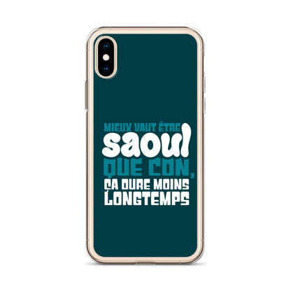 Saoul ça dure moins longtemps - Coque pour iPhone®