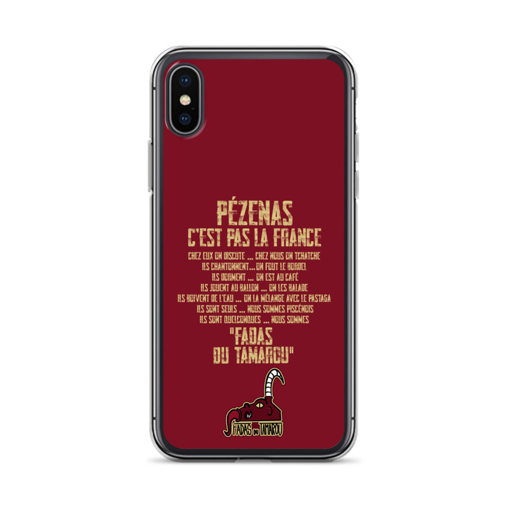 Fadas du Tamarou - Coque pour iPhone® rouge