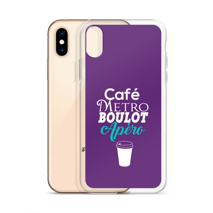 Café Métro Boulot Apéro -  Coque pour iPhone®